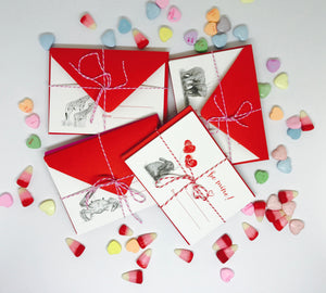 letterpress valentines kit