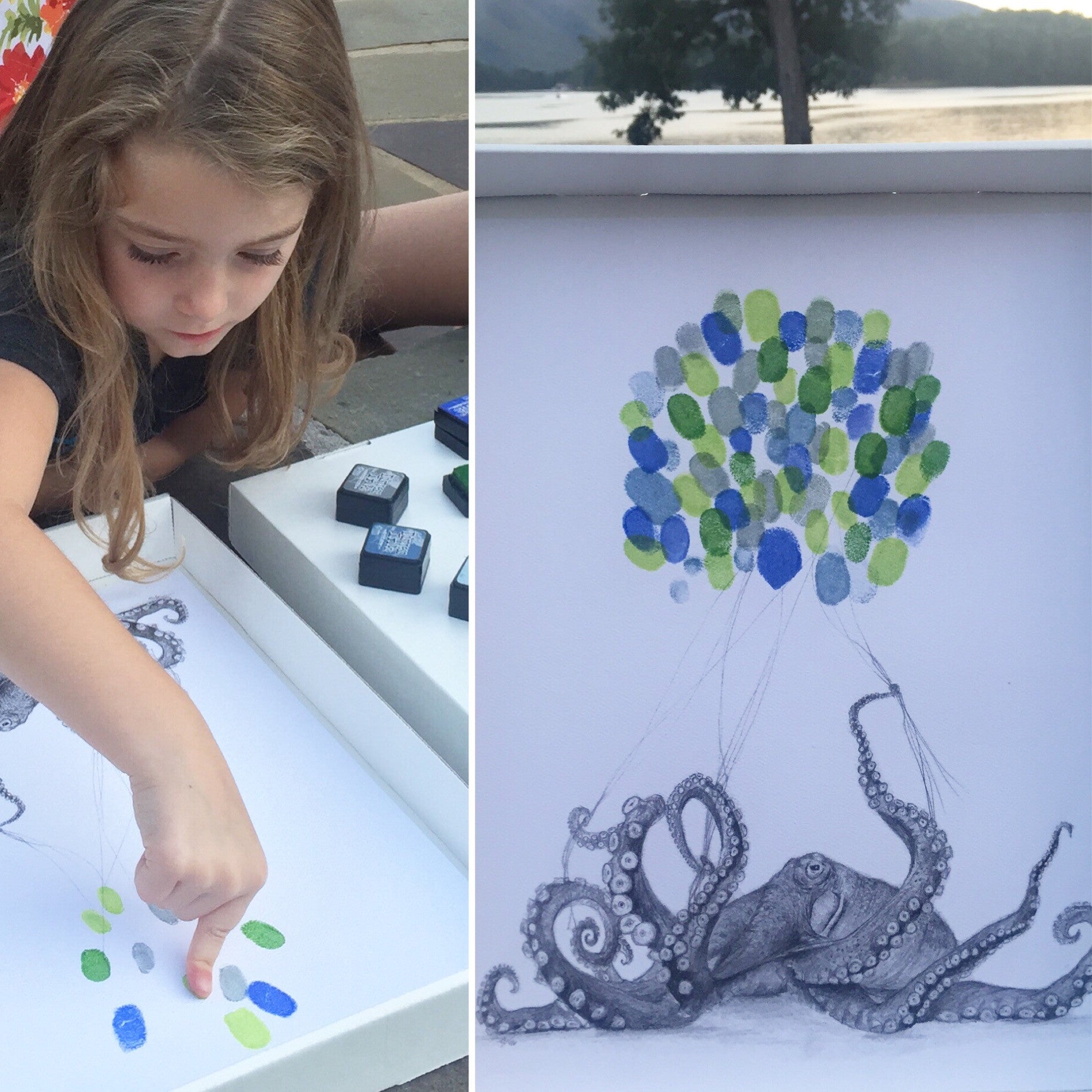 the rubyrose octopus / kid art